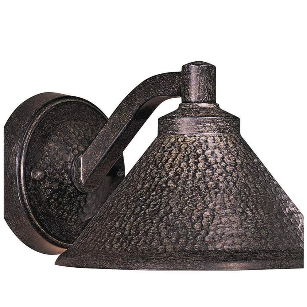Kirkham 1-Light Bronze Outdoor Wall-Mount Lantern Sconce by the great outdoors by Minka Lavery 4 Kirkham 1-Light Bronze Outdoor Wall-Mount Lantern Sconce by the great outdoors by Minka Lavery - Image 2