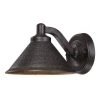 Kirkham 1-Light Aspen Bronze Outdoor Integrated Wall Lantern Sconce by the great outdoors by Minka Lavery -Serena D'italia shop aspen bronze the great outdoors by minka lavery outdoor sconces 8101 a138 l 64 1000
