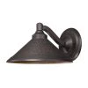 Kirkham 1-Light Aspen Bronze Outdoor Integrated Wall Lantern Sconce by the great outdoors by Minka Lavery -Serena D'italia shop aspen bronze the great outdoors by minka lavery outdoor sconces 8102 a138 l 64 1000