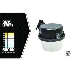 35-Watt Equivalent Black Dusk to Dawn Integrated LED Area Light by Southwire 11 35-Watt Equivalent Black Dusk to Dawn Integrated LED Area Light by Southwire -Serena D'italia shop black southwire parking lot lights l17bl1036 1f 1000