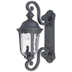 Ardmore 2-Light Black Outdoor Wall Lantern Sconce by the great outdoors by Minka Lavery
