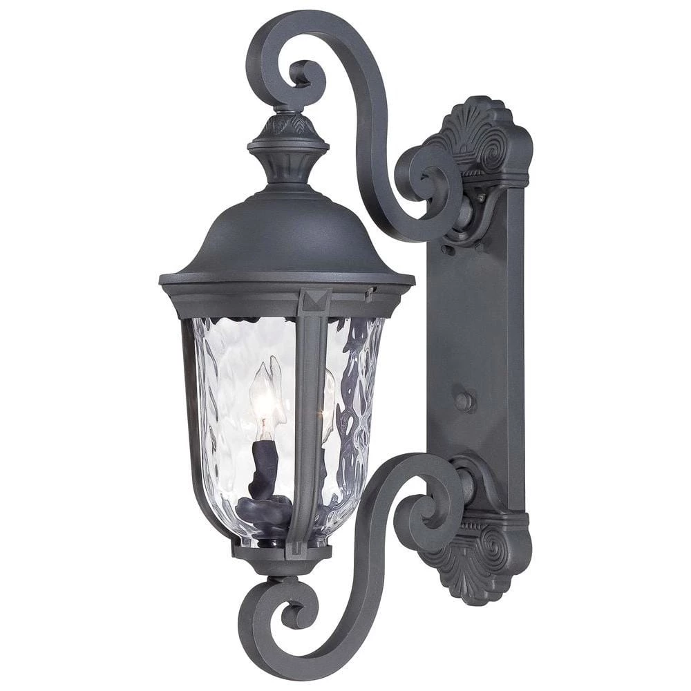 Ardmore 2-Light Black Outdoor Wall Lantern Sconce by the great outdoors by Minka Lavery 3 Ardmore 2-Light Black Outdoor Wall Lantern Sconce by the great outdoors by Minka Lavery