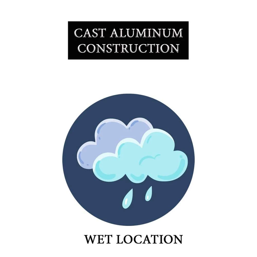 Bay Hill Wall-Mount 1-Light Black Outdoor Wall Lantern Sconce by the great outdoors by Minka Lavery 8 Bay Hill Wall-Mount 1-Light Black Outdoor Wall Lantern Sconce by the great outdoors by Minka Lavery - Image 6