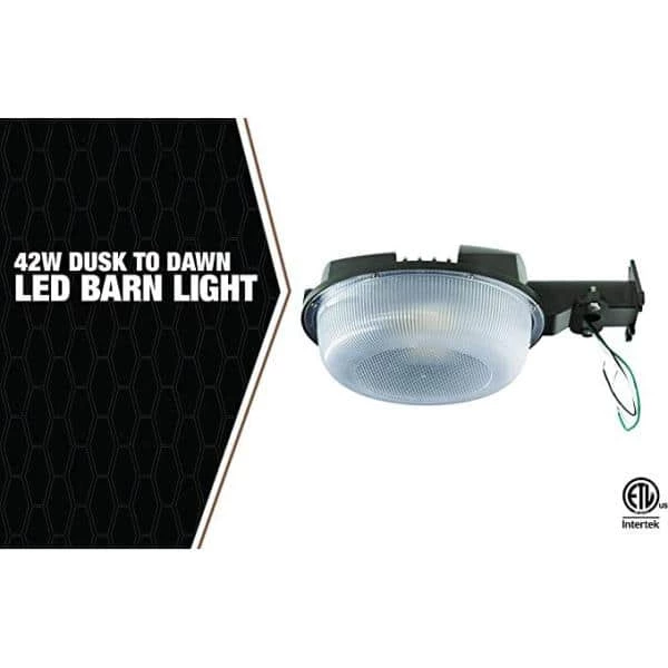 42-Watt Equivalent Black Dusk to Dawn Integrated LED Area Light by Southwire 4 42-Watt Equivalent Black Dusk to Dawn Integrated LED Area Light by Southwire - Image 2