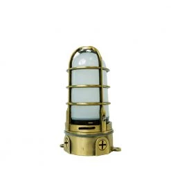 Antique Bronze LED Outdoor Bulkhead Light with Vapor Tight Ceiling Mount by Southwire