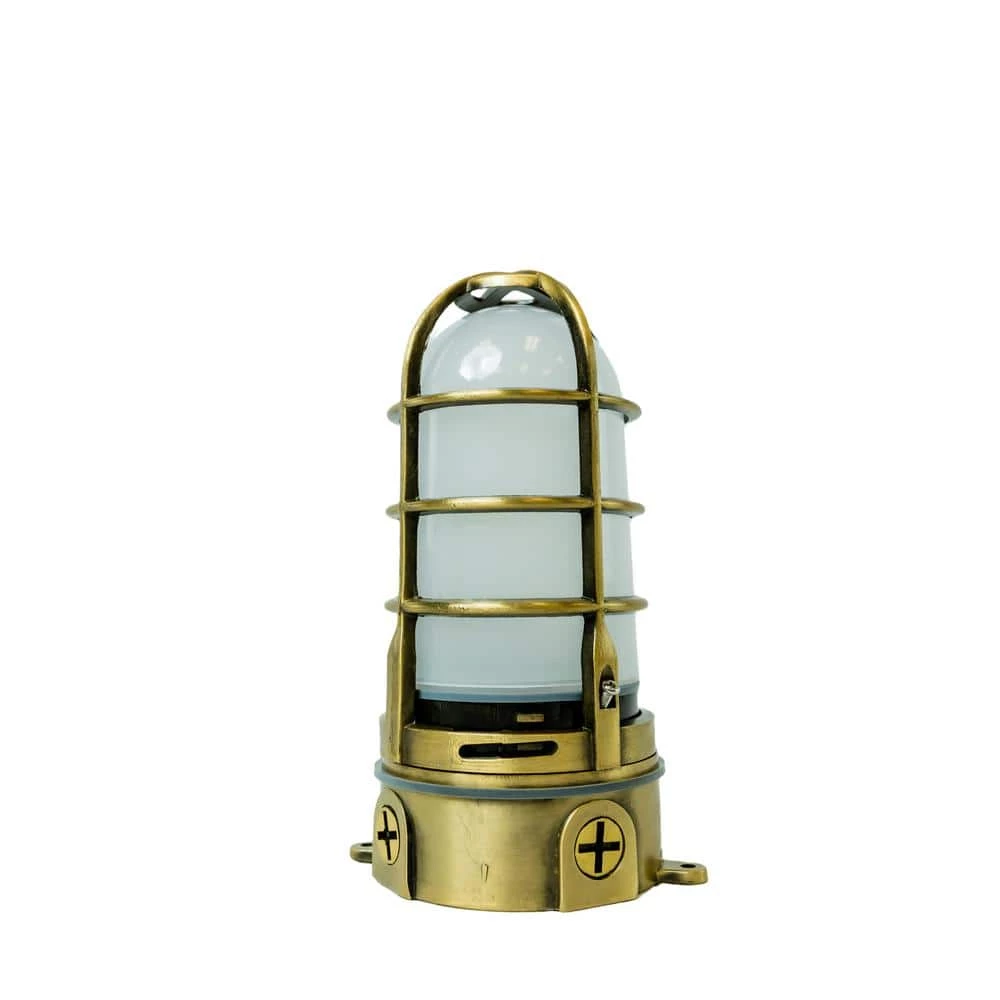 Antique Bronze LED Outdoor Bulkhead Light with Vapor Tight Ceiling Mount by Southwire 3 Antique Bronze LED Outdoor Bulkhead Light with Vapor Tight Ceiling Mount by Southwire