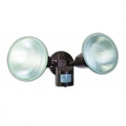 240-Watt 110-Degree Bronze Motion Activated Outdoor Dusk to Dawn Security Flood Light with Twin Head by Southwire