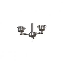 Waterton II 52 in. Brushed Nickel Ceiling Fan Replacement Light Kit by Air Cool