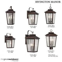 Irvington Manor 3-Light Chelsea Bronze Outdoor Chain Hung by the great outdoors by Minka Lavery 13 Irvington Manor 3-Light Chelsea Bronze Outdoor Chain Hung by the great outdoors by Minka Lavery -Serena D'italia shop chelsea bronze the great outdoors by minka lavery outdoor pendant lights 72174 189 44 1000