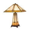 Tiffany Style Golden Mission 23 in. Bronze Lit Base Table Lamp by Serena D'italia 1 Tiffany Style Golden Mission 23 in. Bronze Lit Base Table Lamp by Serena D'italia -Serena D'italia shop cream gold stained glass bronze serena d italia table lamps tf1735tl 64 1000