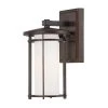 Addison Park 1-Light Dorian Bronze Outdoor Wall Lantern Sconce by the great outdoors by Minka Lavery -Serena D'italia shop dorian bronze the great outdoors by minka lavery outdoor sconces 72311 615b 64 1000