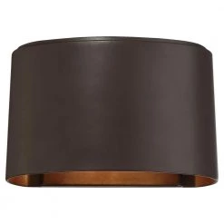 Dorian Bronze Outdoor Integrated Wall Lantern Sconce by the great outdoors by Minka Lavery
