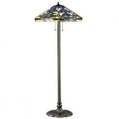 Tiffany Calla Lilly 60 in. Bronze Floor Lamp by Serena D'italia