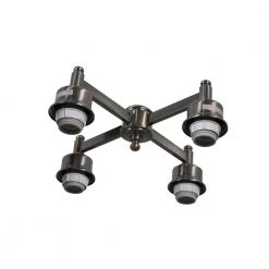 Garrison 52 in. Gunmetal Ceiling Fan Replacement Light Kit by Air Cool