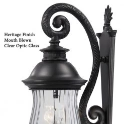 Newport 4-Light Heritage Outdoor Wall Lantern Sconce by the great outdoors by Minka Lavery -Serena D'italia shop heritage the great outdoors by minka lavery outdoor sconces 8908 94 4f 1000