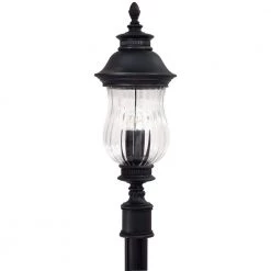 Newport 3-Light Outdoor Heritage Post Mount by the great outdoors by Minka Lavery