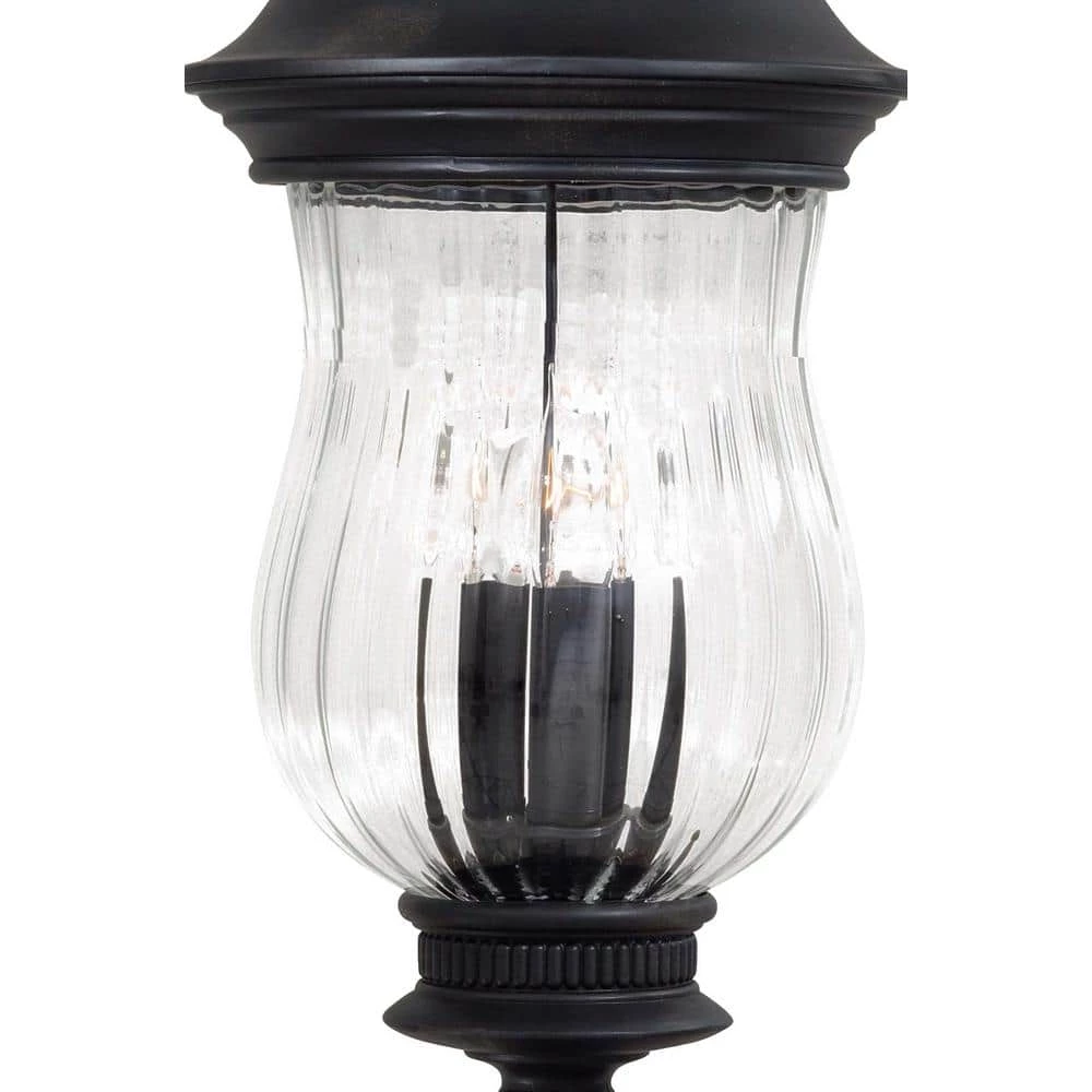 Newport 3-Light Outdoor Heritage Post Mount by the great outdoors by Minka Lavery 4 Newport 3-Light Outdoor Heritage Post Mount by the great outdoors by Minka Lavery - Image 2