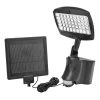 13.5-Watt 180-Degree Black Motion Activated Outdoor Integrated LED Security Flood Light with Rechargable Solar Panel by Southwire 1 13.5-Watt 180-Degree Black Motion Activated Outdoor Integrated LED Security Flood Light with Rechargable Solar Panel by Southwire -Serena D'italia shop multicolor southwire flood lights l955 64 1000