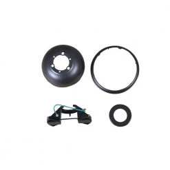 Tahiti Breeze 52 in. Natural Iron Ceiling Fan Replacement Dual Mount Mounting Bracket and Canopy Set by Air Cool