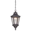 Hanford Pointe Oil-Rubbed Bronze Outdoor LED Chain Hung Lantern by the great outdoors by Minka Lavery -Serena D'italia shop oil rubbed bronze the great outdoors by minka lavery outdoor pendant lights 71824 143 l 64 1000