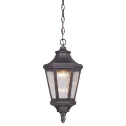 Hanford Pointe Oil-Rubbed Bronze Outdoor LED Chain Hung Lantern by the great outdoors by Minka Lavery