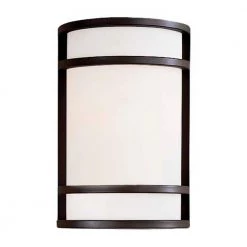 Bay View 2-Light Oil-Rubbed Bronze Outdoor Wall Lantern Sconce by the great outdoors by Minka Lavery