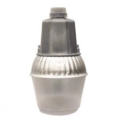 100-Watt Silver Outdoor Dusk to Dawn Area Light with Metal Halide Bulb by Southwire -Serena D'italia shop silver southwire parking lot lights l1701 4f 1000