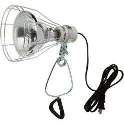 150-Watt 6 ft. 18/2 SPT-2 Incandescent Portable Clamp Work Light with Open Metal Grill Guard by Southwire