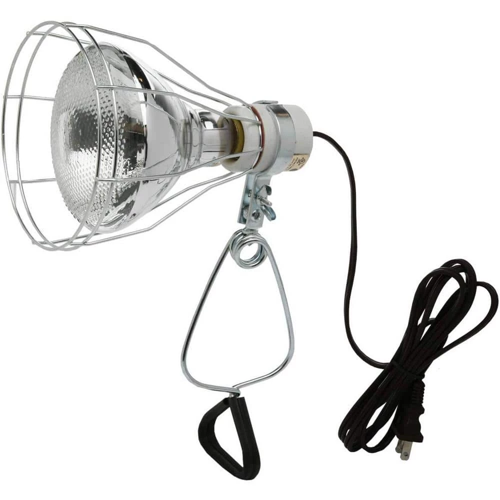 150-Watt 6 ft. 18/2 SPT-2 Incandescent Portable Clamp Work Light with Open Metal Grill Guard by Southwire 3 150-Watt 6 ft. 18/2 SPT-2 Incandescent Portable Clamp Work Light with Open Metal Grill Guard by Southwire