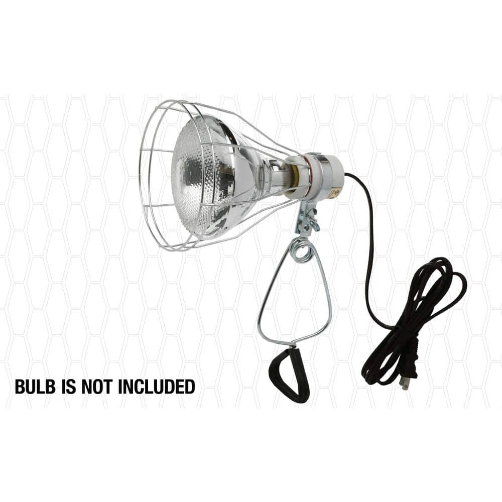 150-Watt 6 ft. 18/2 SPT-2 Incandescent Portable Clamp Work Light with Open Metal Grill Guard by Southwire 4 150-Watt 6 ft. 18/2 SPT-2 Incandescent Portable Clamp Work Light with Open Metal Grill Guard by Southwire - Image 2