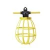 100 ft. 12/3 SJTW 10-Light Plastic Cage Light String - Yellow by Southwire -Serena D'italia shop southwire construction light strings 7549sw 64 1000