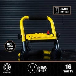 1500 Lumens Ratcheting LED Work Light by Southwire 11 1500 Lumens Ratcheting LED Work Light by Southwire -Serena D'italia shop southwire jobsite lighting csw1x1 66 1000