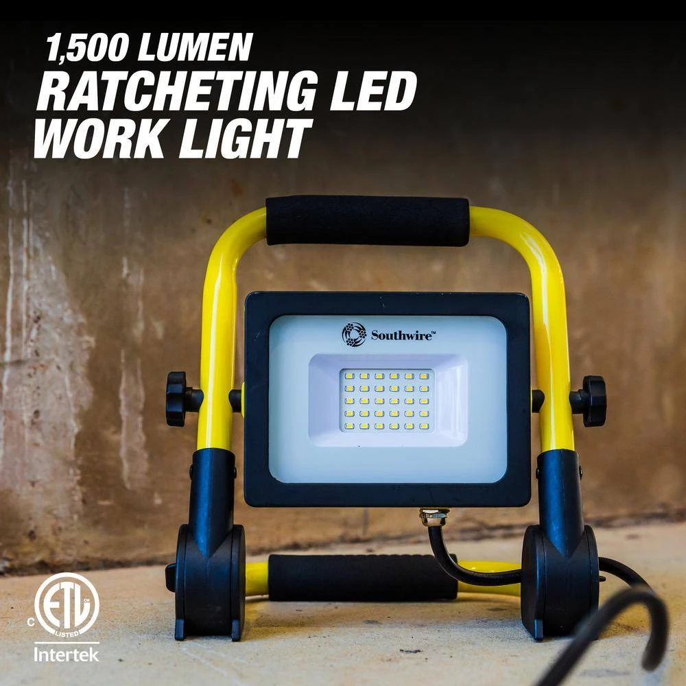 1500 Lumens Ratcheting LED Work Light by Southwire 4 1500 Lumens Ratcheting LED Work Light by Southwire - Image 4