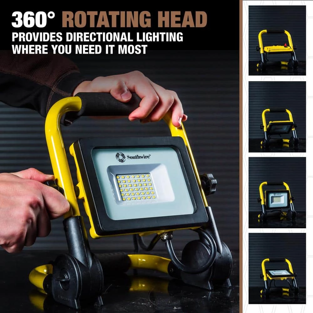 1500 Lumens Ratcheting LED Work Light by Southwire 8 1500 Lumens Ratcheting LED Work Light by Southwire - Image 8