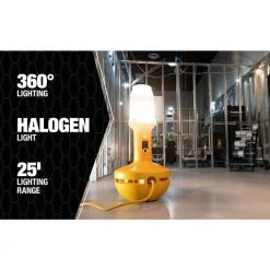 500-Watt 360-Degree Wobblelight Sr. Portable Halogen Work Light by Southwire 15 500-Watt 360-Degree Wobblelight Sr. Portable Halogen Work Light by Southwire -Serena D'italia shop southwire standing work lights 111302 44 1000