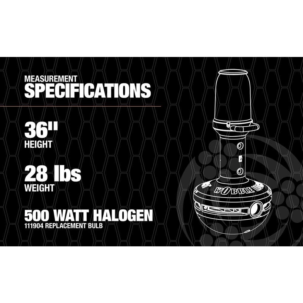 500-Watt 360-Degree Wobblelight Sr. Portable Halogen Work Light by Southwire 4 500-Watt 360-Degree Wobblelight Sr. Portable Halogen Work Light by Southwire - Image 2