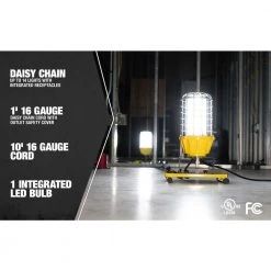 6300 Lumens Low Bay LED Work Light by Southwire -Serena D'italia shop southwire standing work lights t50060w 44 1000