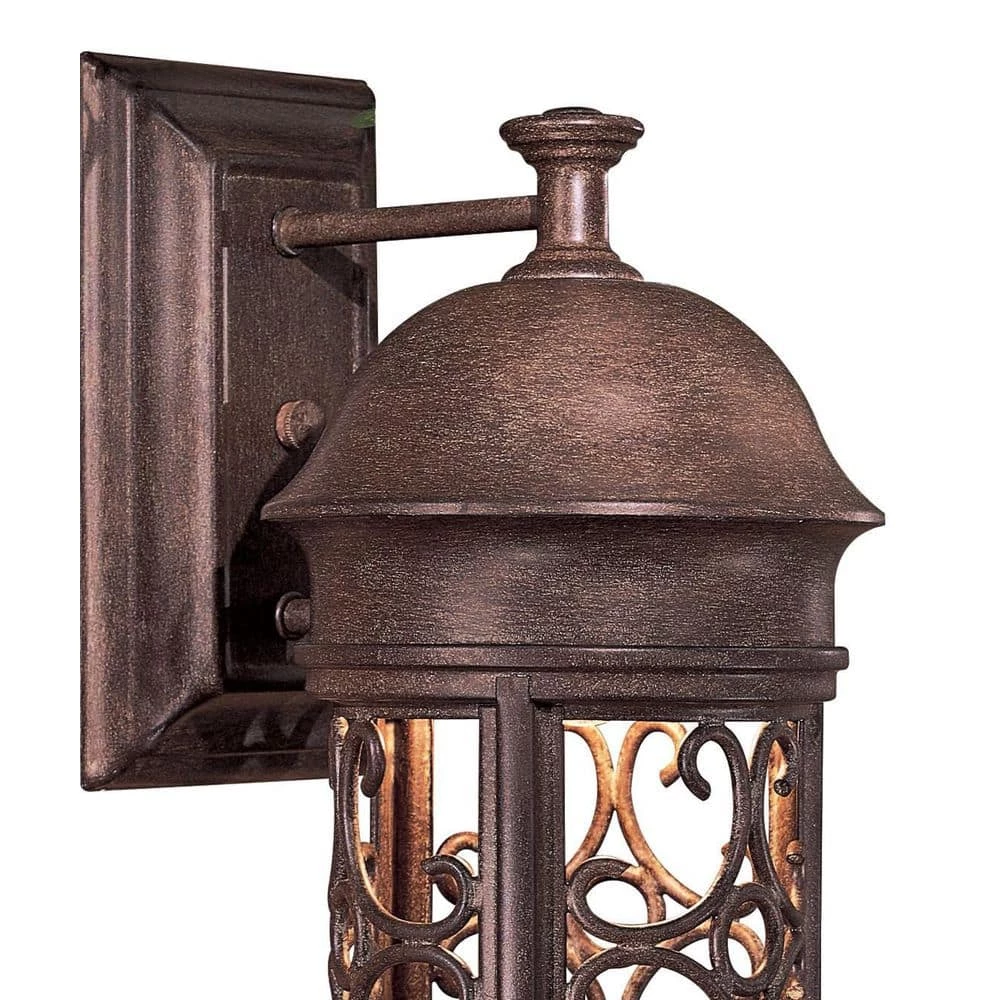 Sage Ridge 1-Light Vintage Rust Outdoor Wall Lantern Sconce by the great outdoors by Minka Lavery 5 Sage Ridge 1-Light Vintage Rust Outdoor Wall Lantern Sconce by the great outdoors by Minka Lavery - Image 3