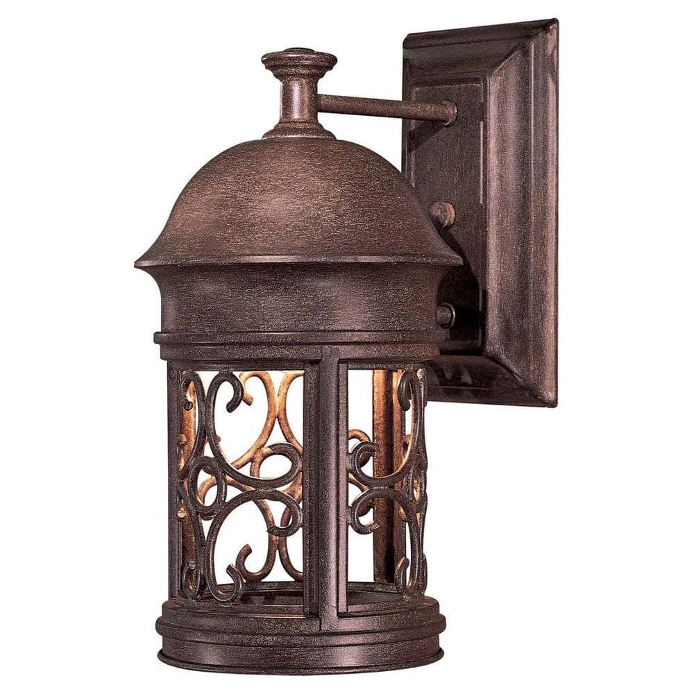 Sage Ridge 1-Light Vintage Rust Outdoor Wall Lantern Sconce by the great outdoors by Minka Lavery 3 Sage Ridge 1-Light Vintage Rust Outdoor Wall Lantern Sconce by the great outdoors by Minka Lavery
