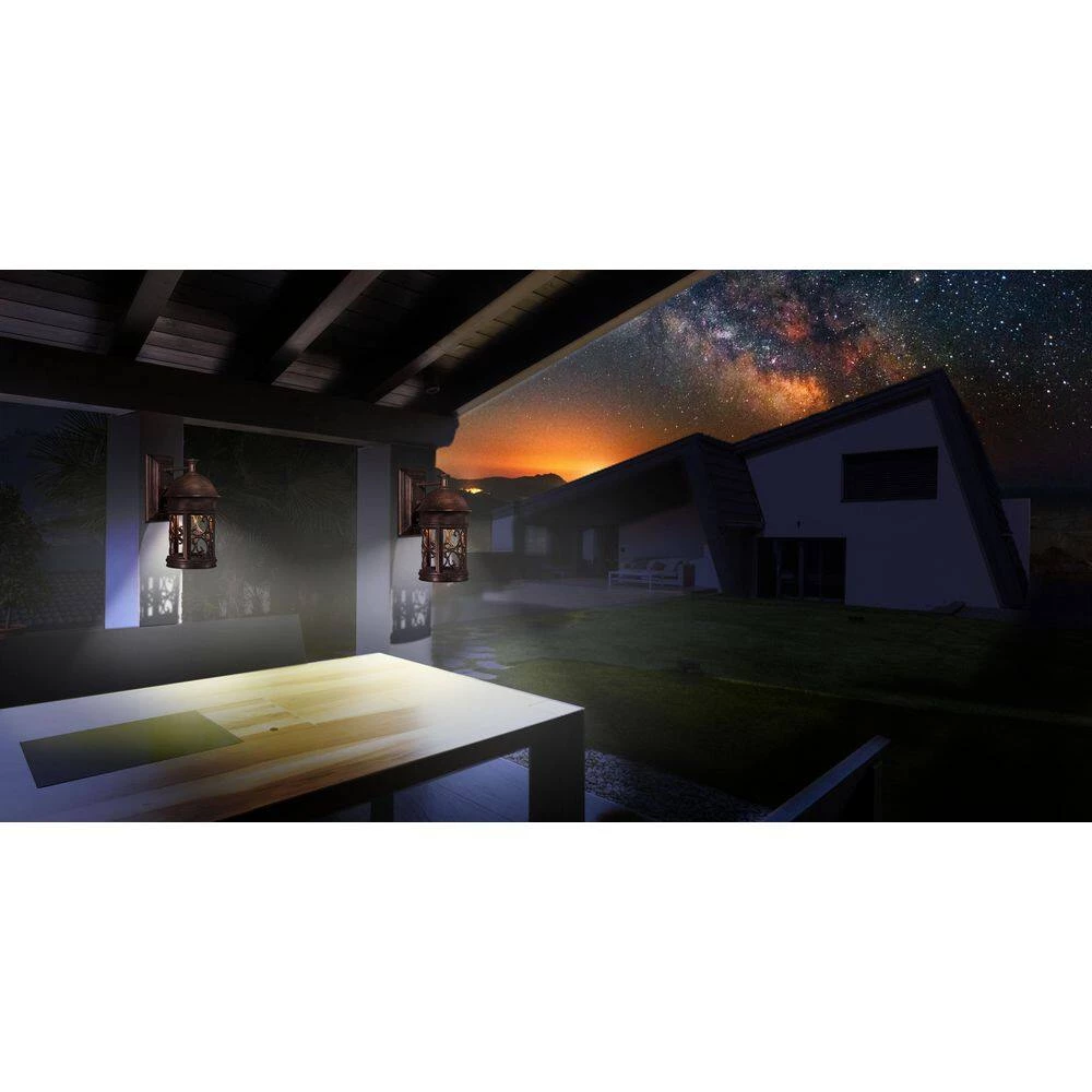 Sage Ridge 1-Light Vintage Rust Outdoor Wall Lantern Sconce by the great outdoors by Minka Lavery 4 Sage Ridge 1-Light Vintage Rust Outdoor Wall Lantern Sconce by the great outdoors by Minka Lavery - Image 2