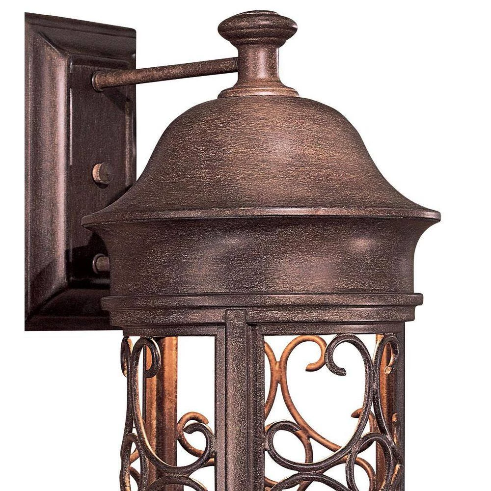 Sage Ridge 1-Light Vintage Rust Outdoor Wall Lantern Sconce by the great outdoors by Minka Lavery 5 Sage Ridge 1-Light Vintage Rust Outdoor Wall Lantern Sconce by the great outdoors by Minka Lavery - Image 3