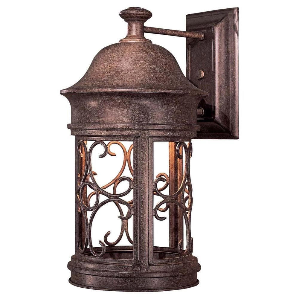 Sage Ridge 1-Light Vintage Rust Outdoor Wall Lantern Sconce by the great outdoors by Minka Lavery 3 Sage Ridge 1-Light Vintage Rust Outdoor Wall Lantern Sconce by the great outdoors by Minka Lavery