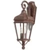 Harrison 2-Light Vintage Rust Outdoor Wall Lantern Sconce by the great outdoors by Minka Lavery -Serena D'italia shop vintage rust the great outdoors by minka lavery outdoor sconces 8691 61 64 1000