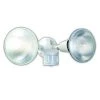 240-Watt 110-Degree White Motion Activated Outdoor Dusk to Dawn Security Flood Light with Twin Head by Southwire