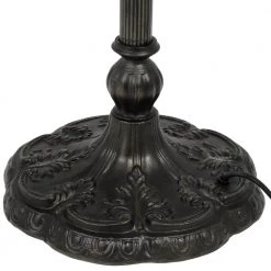 Tiffany Jeweled 60 in. Bronze Floor Lamp by Serena D'italia 13 Tiffany Jeweled 60 in. Bronze Floor Lamp by Serena D'italia -Serena D'italia shop white stained art glass bronze serena d italia floor lamps tf7048flr 40 1000